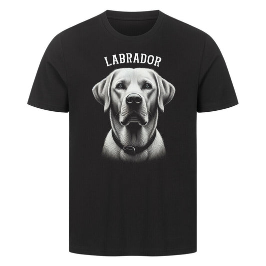 Premium T-Shirt "Labrador Retriever - Pure" Schwarz – hunde-shirt.de