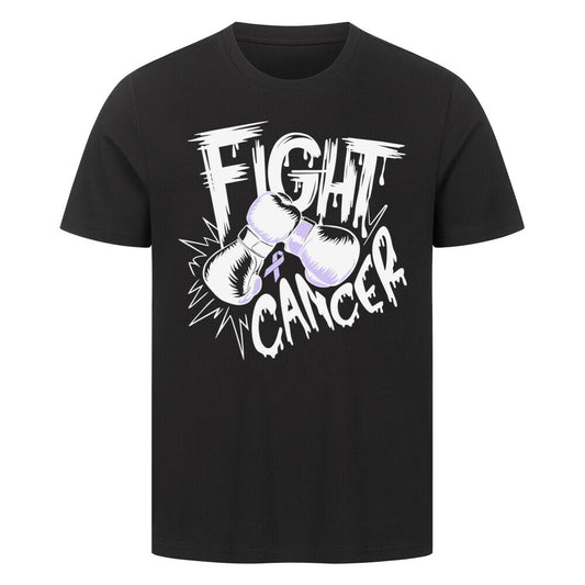 Premium T-Shirt "Fight Cancer" Schwarz – hunde-shirt.de