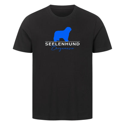 Premium T-Shirt "Bergamasco - Seelenhund" Schwarz – hunde-shirt.de