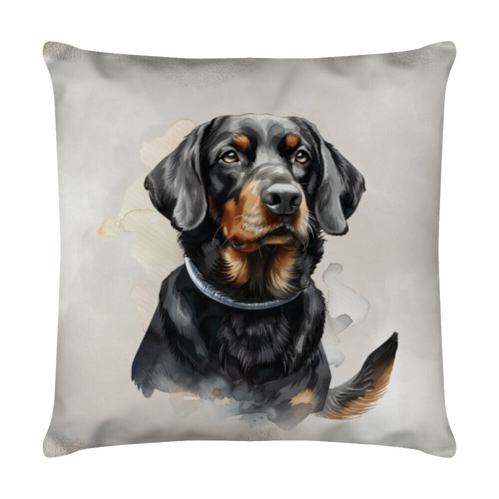 Kissen "Beauceron - Blick" Weiß – hunde-shirt.de