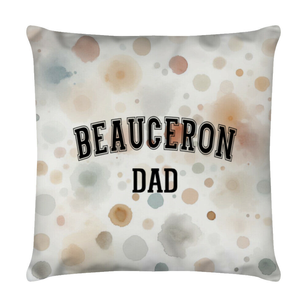 Kissen "Beauceron - DAD" Weiß – hunde-shirt.de