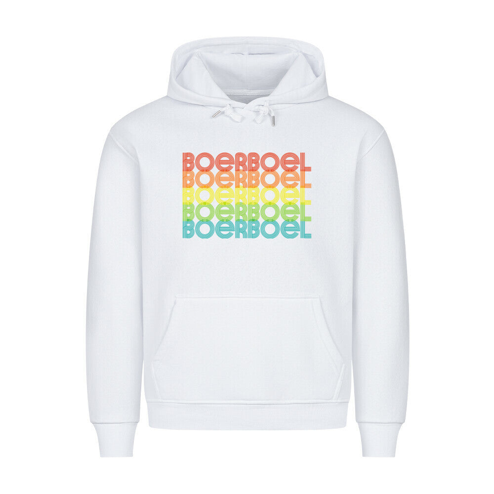 Premium Hoodie "Boerboel - RETRO" Weiß – hunde-shirt.de