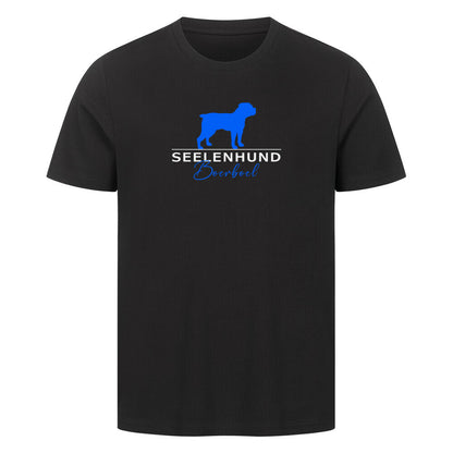Premium T-Shirt "Boerboel - Seelenhund" Schwarz – hunde-shirt.de
