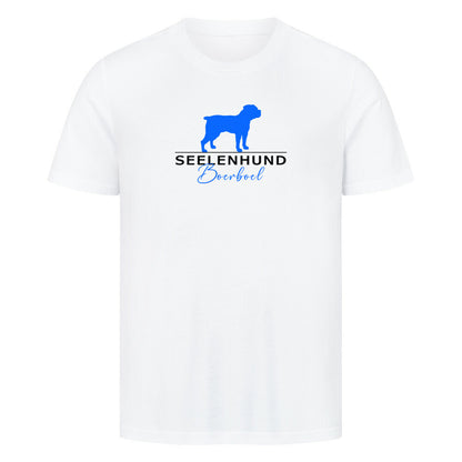 Premium T-Shirt "Boerboel - Seelenhund" Weiß – hunde-shirt.de