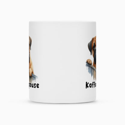 Tasse "Boerboel - Kaffeepause" – hunde-shirt.de