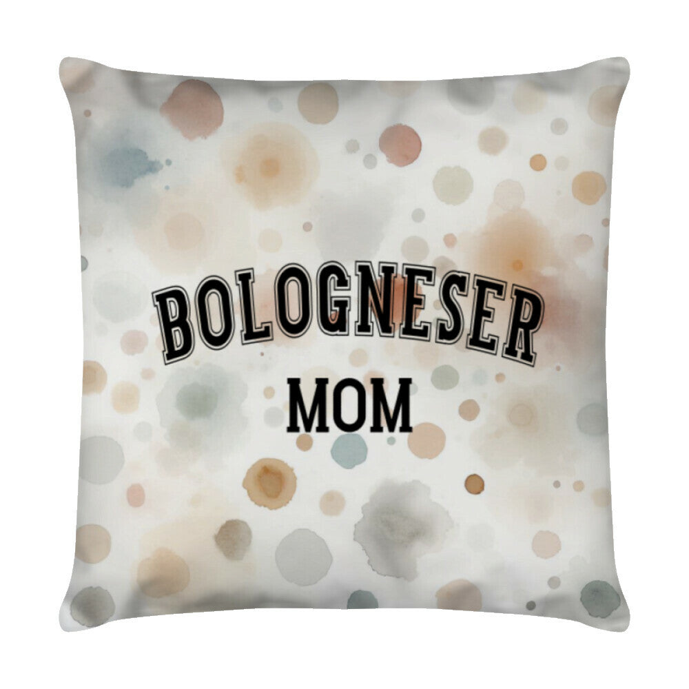 Kissen "Bologneser- MOM" Weiß – hunde-shirt.de
