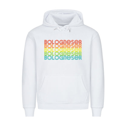 Premium Hoodie "Bologneser- RETRO" Weiß – hunde-shirt.de