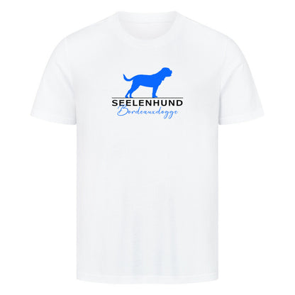 Premium T-Shirt "Bordeauxdogge- Seelenhund" Weiß – hunde-shirt.de