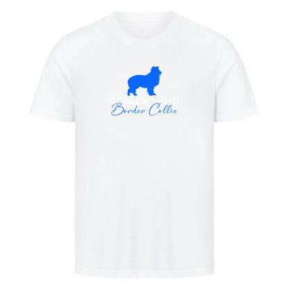 Premium T-Shirt "Border Collie - Seelenhund" Weiß – hunde-shirt.de