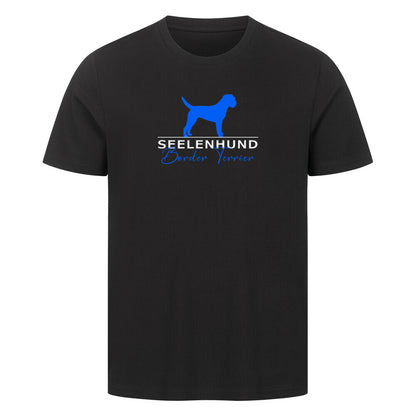 Premium T-Shirt "Border Terrier - Seelenhund" Schwarz – hunde-shirt.de