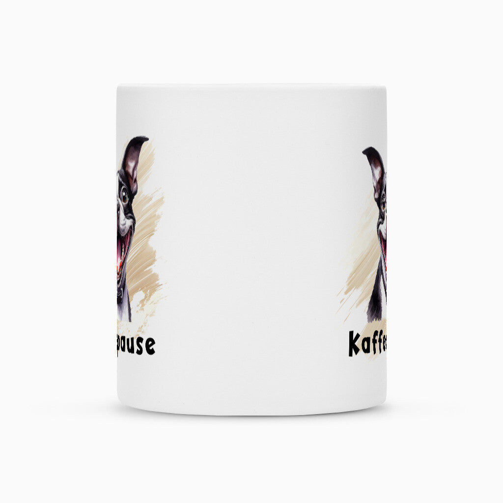 Tasse "Boston Terrier - Kaffeepause" – hunde-shirt.de