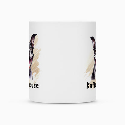 Tasse "Boston Terrier - Kaffeepause" – hunde-shirt.de
