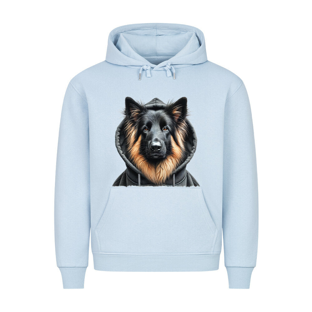Premium Hoodie "Tervueren - Hooded" Babyblau – hunde-shirt.de