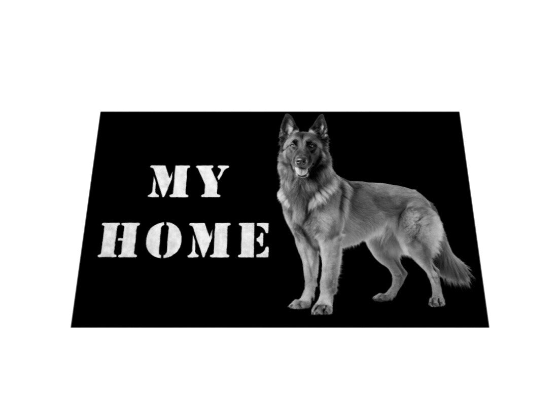 Fußmatte "Tervueren - MY HOME" – hunde-shirt.de