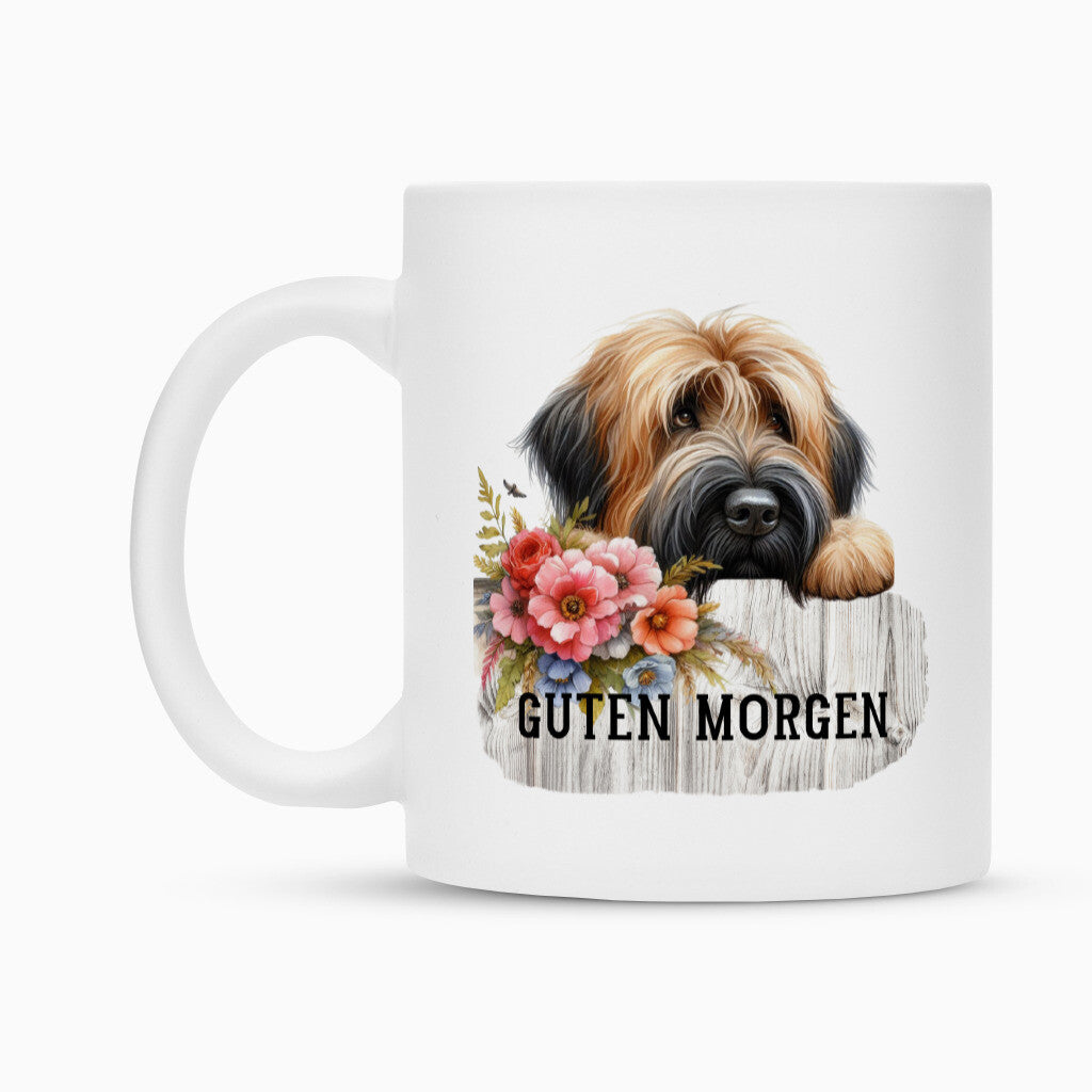 Tasse "Briard - Guten Morgen" – hunde-shirt.de