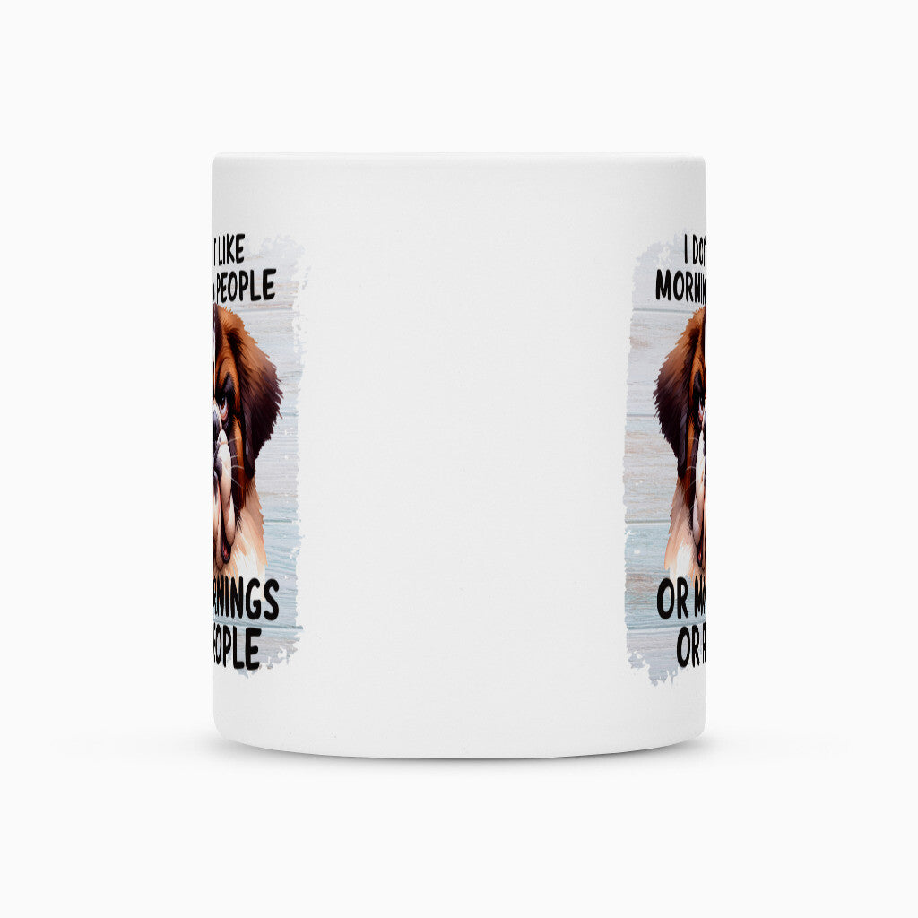Tasse "Bernhardiner - Morning People" – hunde-shirt.de