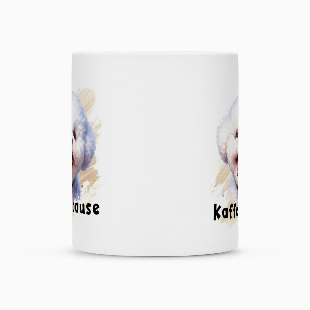 Tasse "Bichon Frisé - Kaffeepause" – hunde-shirt.de