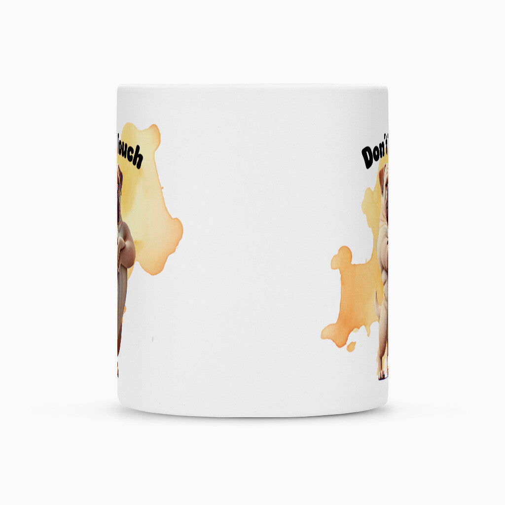 Tasse "Ca de Bou - Don´t touch" – hunde-shirt.de