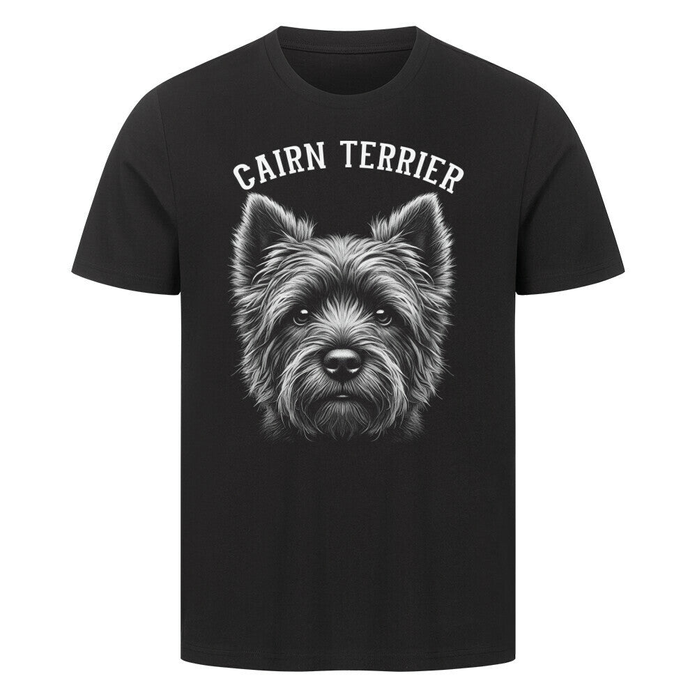 Premium T-Shirt "Cairn Terrier - Pure" Schwarz – hunde-shirt.de