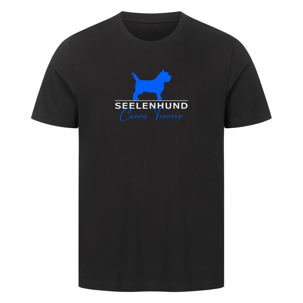Premium T-Shirt "Cairn Terrier - Seelenhund" Schwarz – hunde-shirt.de
