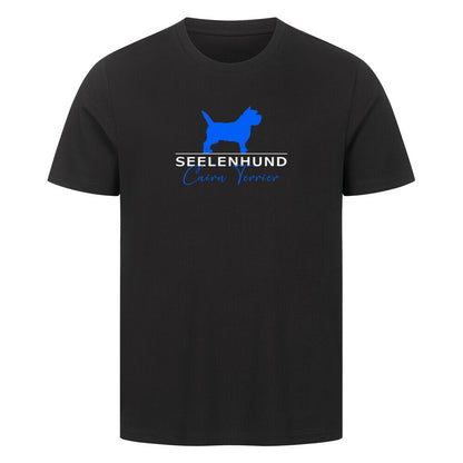 Premium T-Shirt "Cairn Terrier - Seelenhund" Schwarz – hunde-shirt.de