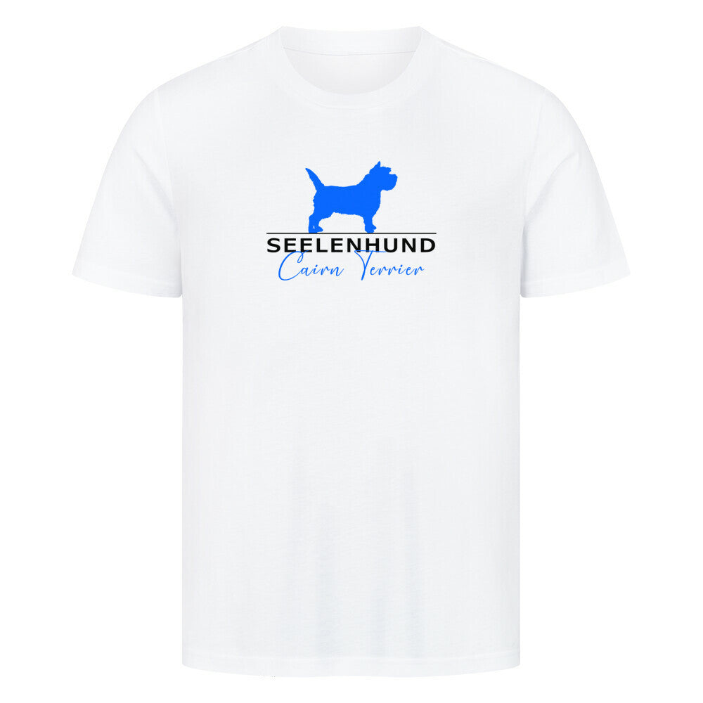 Premium T-Shirt "Cairn Terrier - Seelenhund" Weiß – hunde-shirt.de