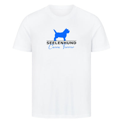 Premium T-Shirt "Cairn Terrier - Seelenhund" Weiß – hunde-shirt.de