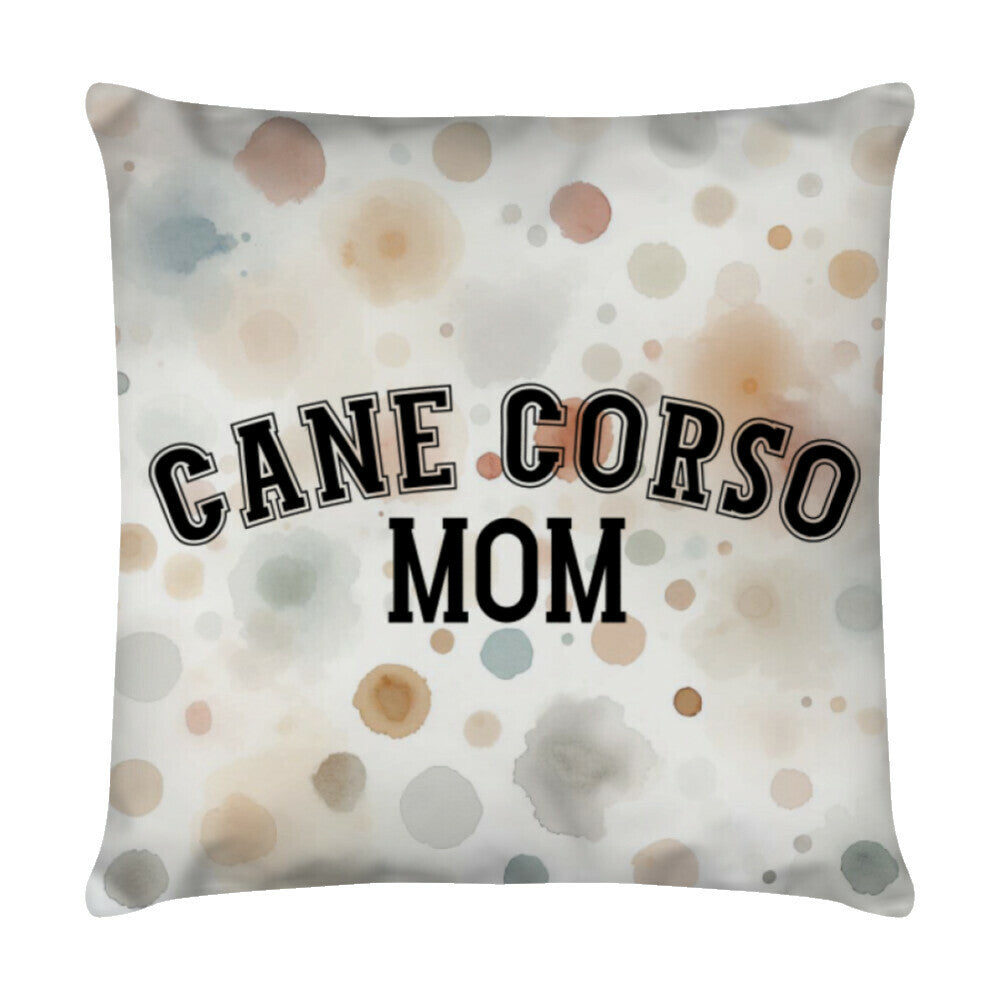 Kissen "Cane Corso - MOM" Weiß – hunde-shirt.de