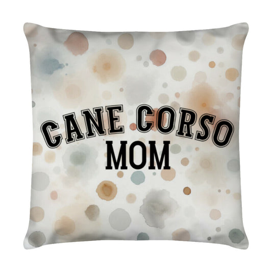 Kissen "Cane Corso - MOM" Weiß – hunde-shirt.de