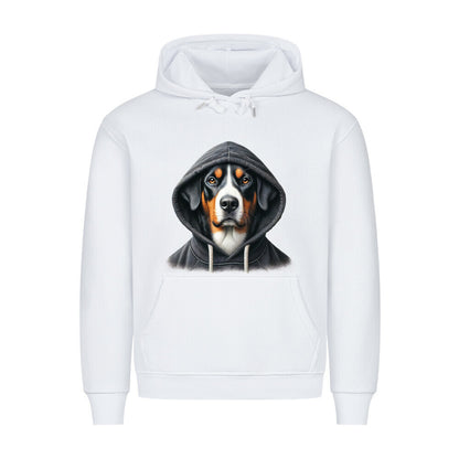 Premium Hoodie "Appenzeller - Hooded" Weiß – hunde-shirt.de
