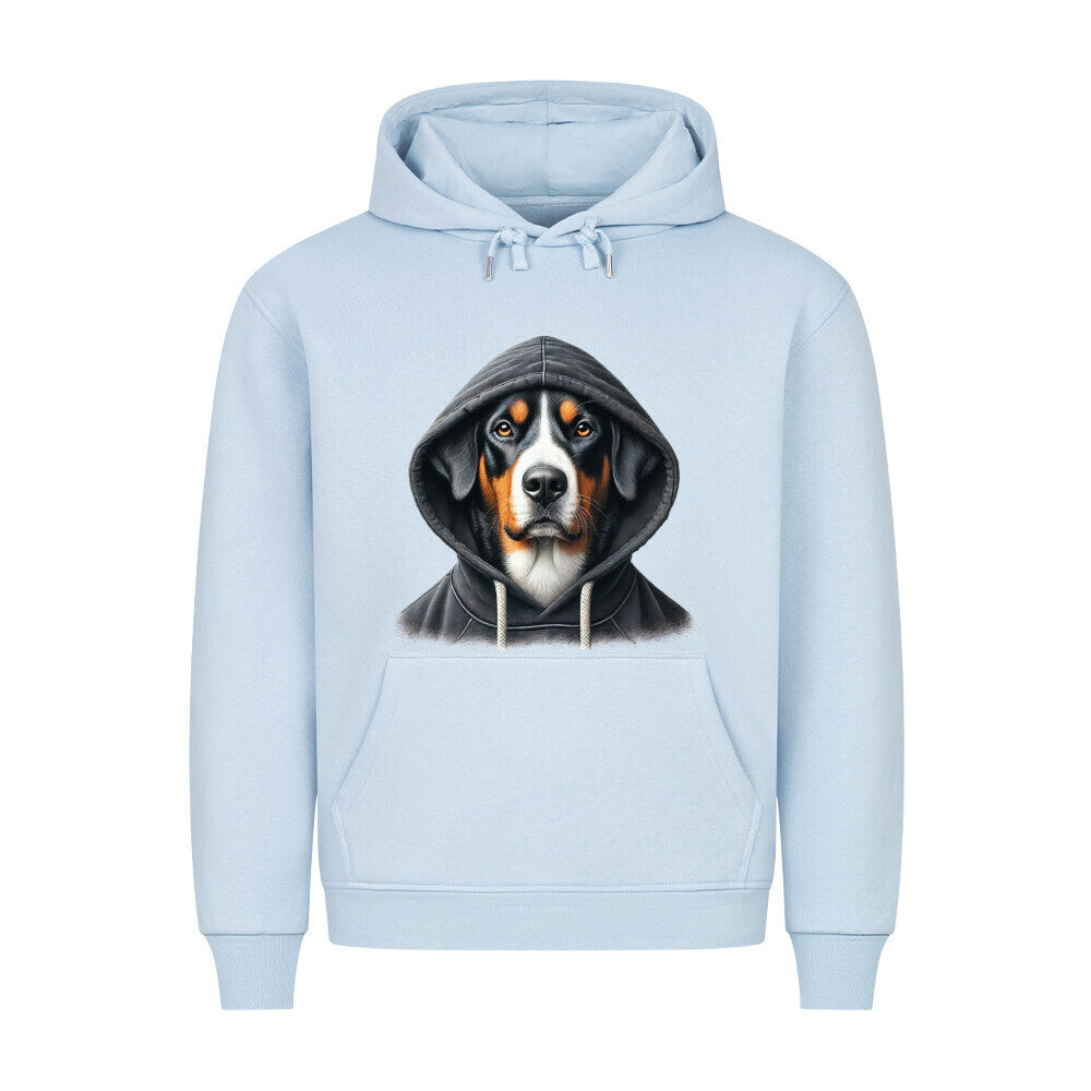 Premium Hoodie "Appenzeller - Hooded" Babyblau – hunde-shirt.de