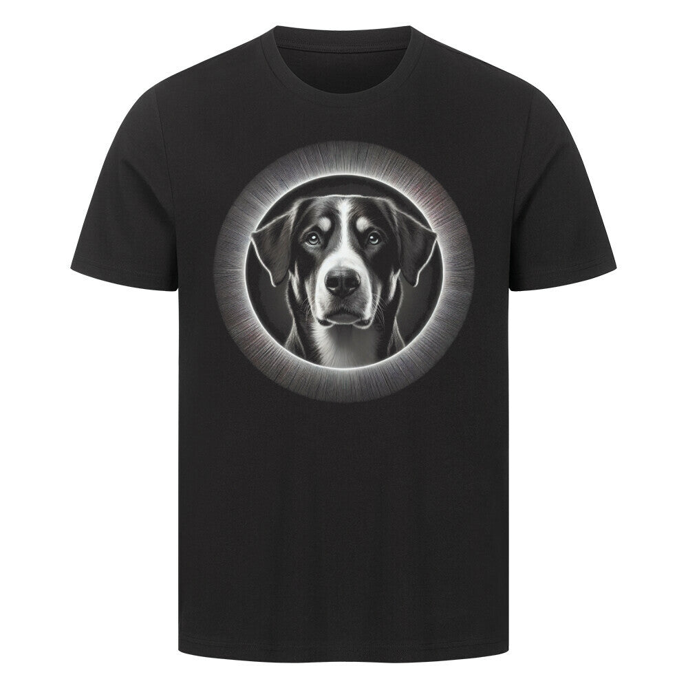 Premium T-Shirt "Appenzeller - Bright" Schwarz – hunde-shirt.de