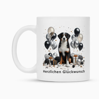 Tasse "Appenzeller - Glückwunsch" – hunde-shirt.de
