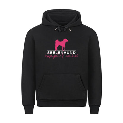 Premium Hoodie "Appenzeller - Seelenhund" Schwarz – hunde-shirt.de