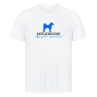 Premium T-Shirt "Appenzeller - Seelenhund" Weiß – hunde-shirt.de