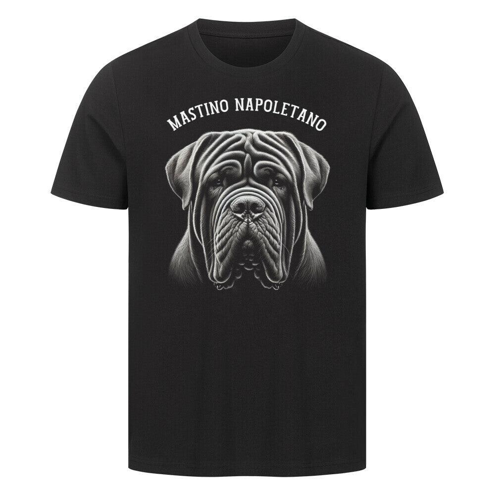 Premium T-Shirt "Mastino Napoletano - Pure" Schwarz – hunde-shirt.de