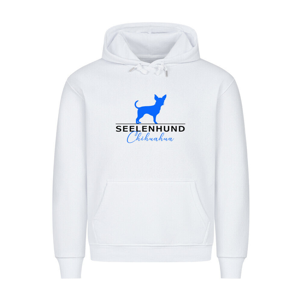 Premium Hoodie "Chihuahua - Seelenhund" Weiß – hunde-shirt.de