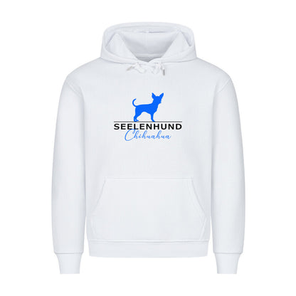 Premium Hoodie "Chihuahua - Seelenhund" Weiß – hunde-shirt.de