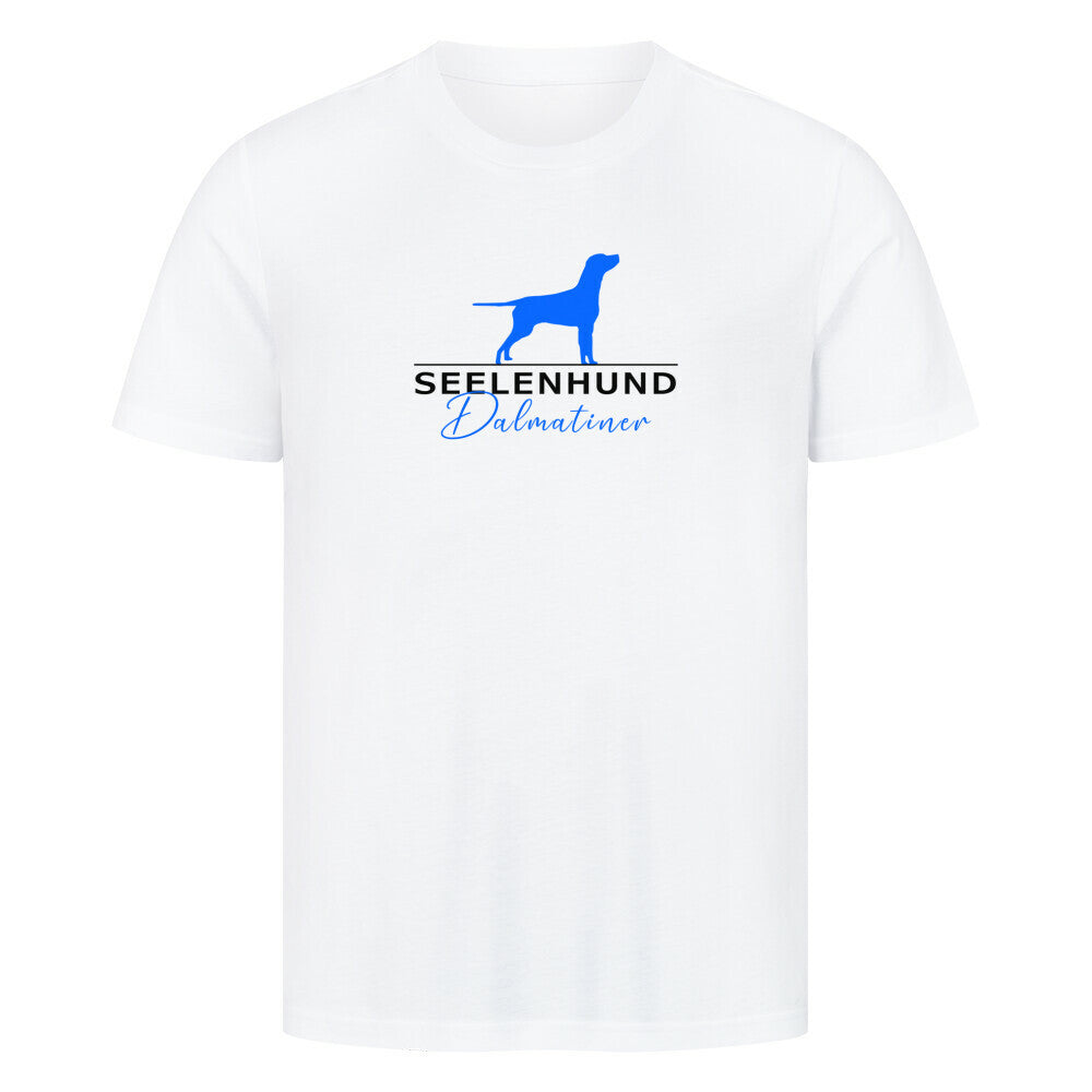 Premium T-Shirt "Dalmatiner - Seelenhund" Weiß – hunde-shirt.de