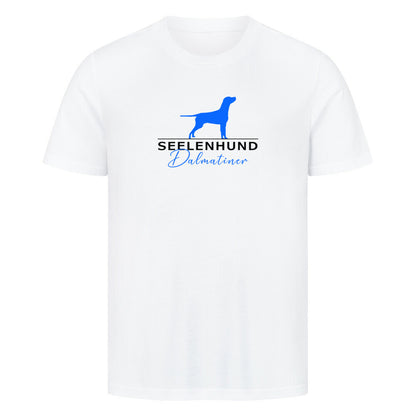 Premium T-Shirt "Dalmatiner - Seelenhund" Weiß – hunde-shirt.de