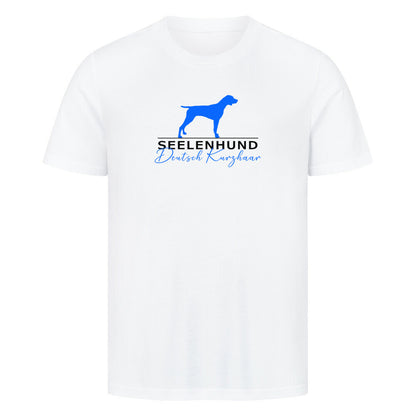 Premium T-Shirt "Deutsch Kurzhaar - Seelenhund" Weiß – hunde-shirt.de