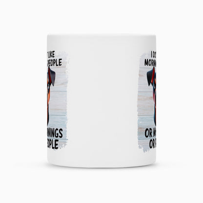 Tasse "Deutscher Pinscher - Morning People" – hunde-shirt.de