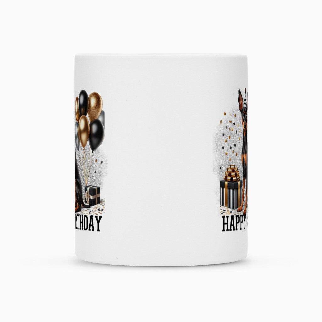 Tasse "Deutscher Pinscher - Birthday" – hunde-shirt.de