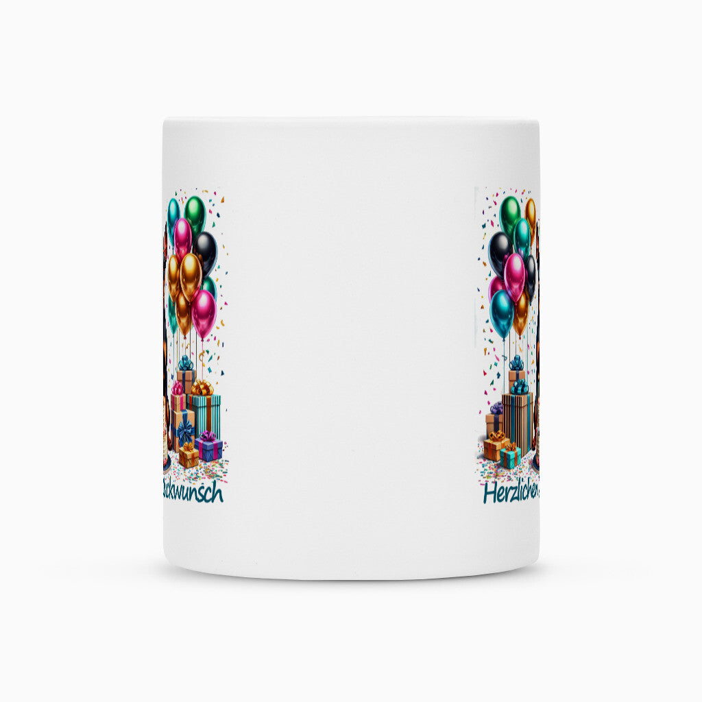 Tasse "Deutscher Pinscher - Glückwunsch" – hunde-shirt.de