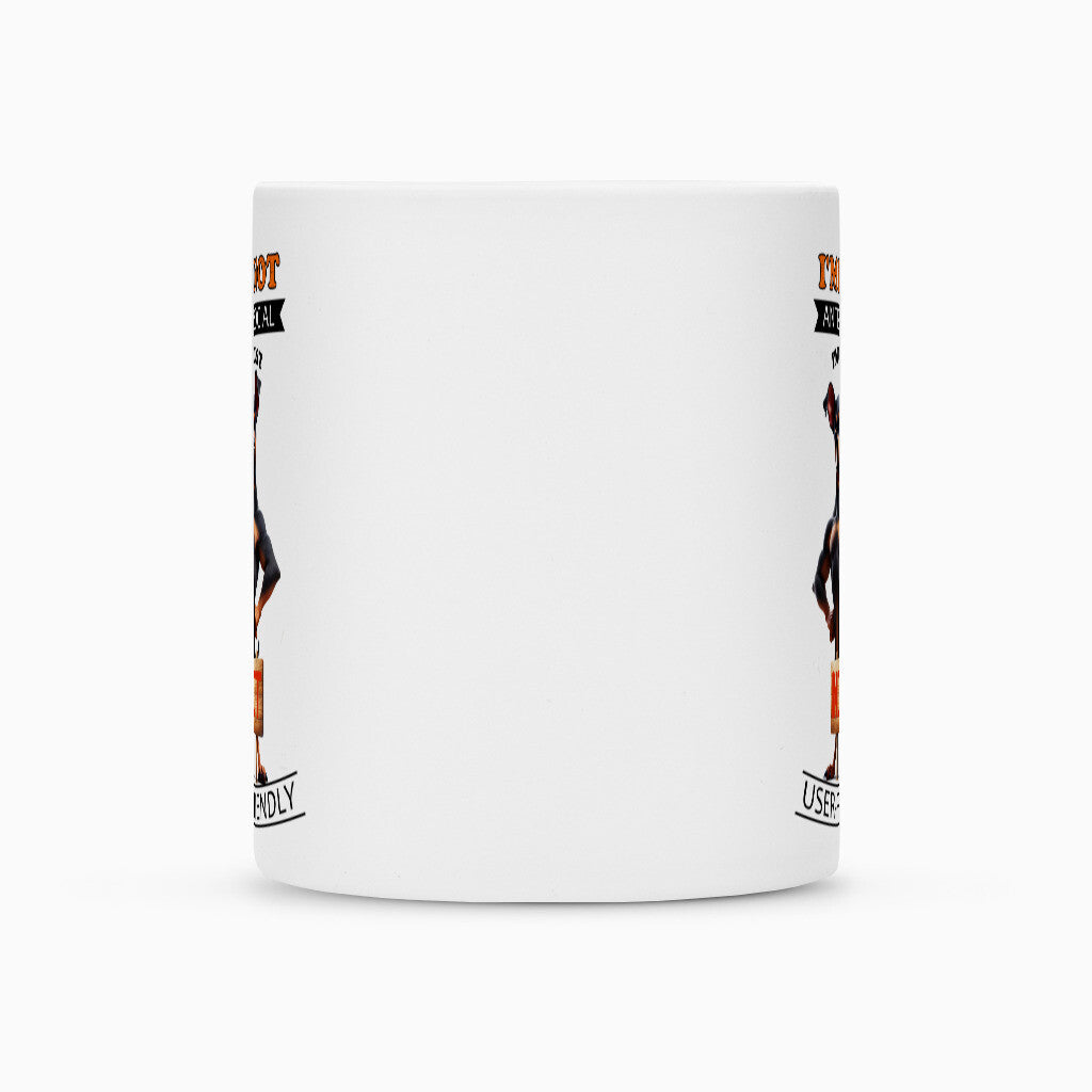 Tasse "Deutscher Pinscher - Anti-Social" – hunde-shirt.de