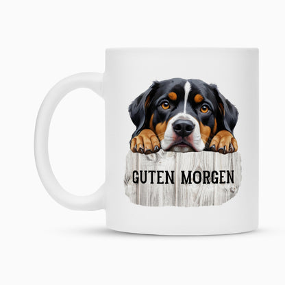 Tasse "Entlebucher - Guten Morgen" – hunde-shirt.de