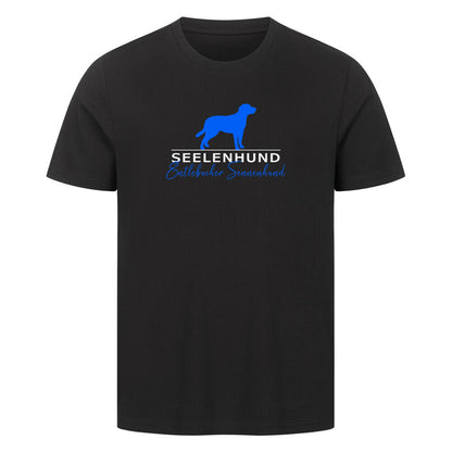 Premium T-Shirt "Entlebucher - Seelenhund" Schwarz – hunde-shirt.de