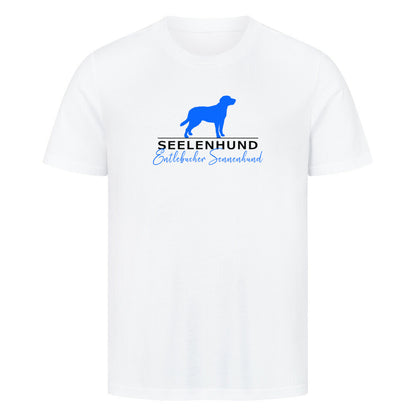 Premium T-Shirt "Entlebucher - Seelenhund" Weiß – hunde-shirt.de