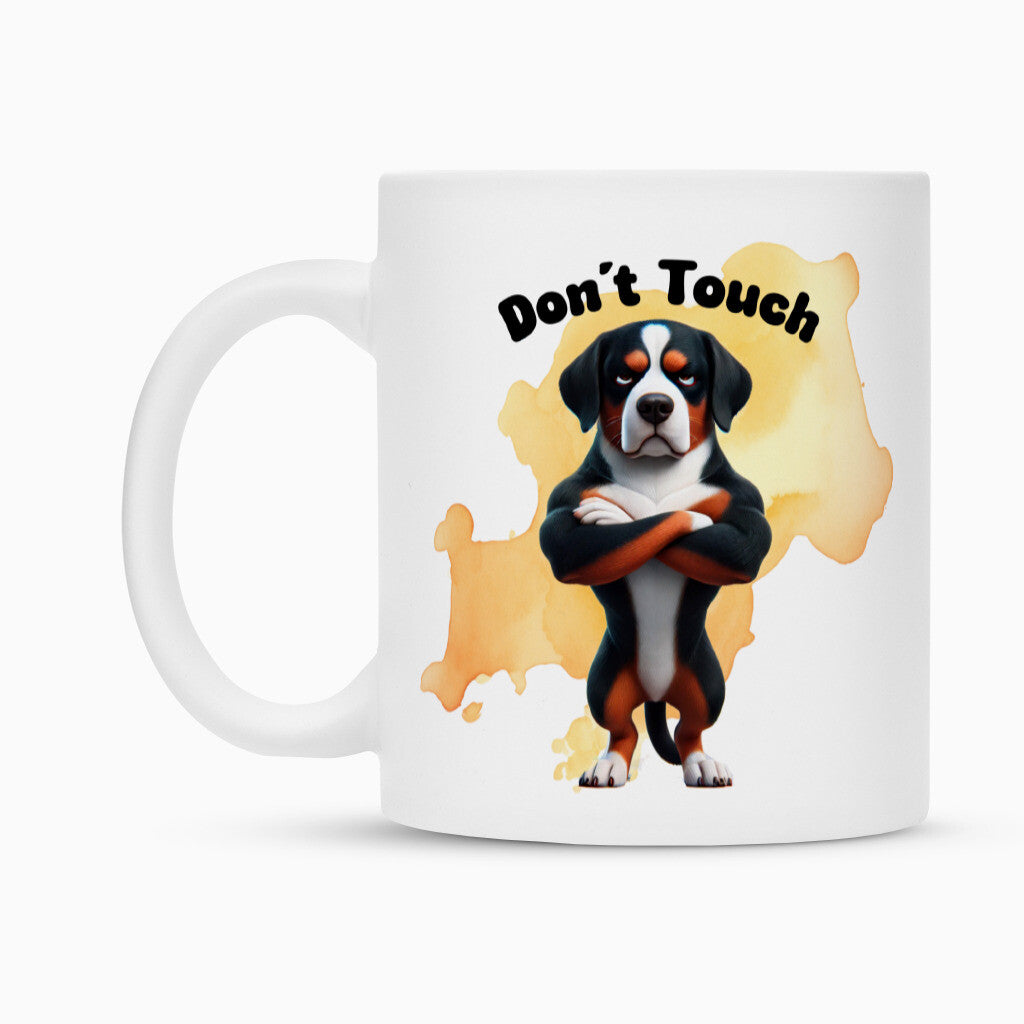 Tasse "Entlebucher - Don´t touch" – hunde-shirt.de