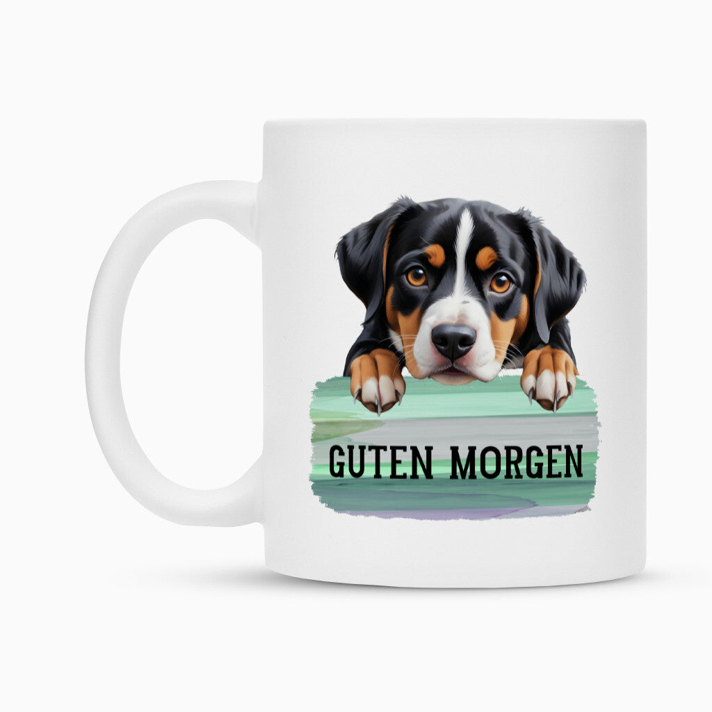 Tasse "Entlebucher - Guten Morgen" – hunde-shirt.de